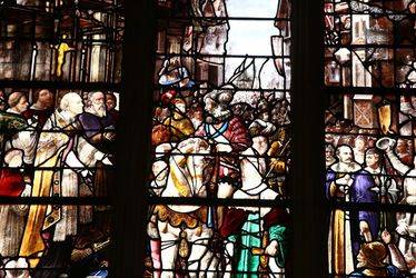 Le vitrail Henri IV de retour à Notre-Dame