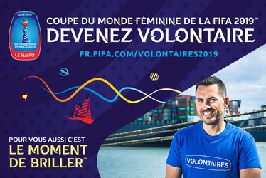 Devenez volontaire ! -  Coupe du Monde Féminine de la FIFA™, France 2019