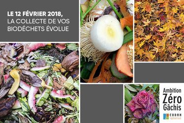 A partir du 12 février 2018, la CODAH étend la collecte des biodéchets aux pavillons du Havre-Ville haute et à Sainte-Adresse