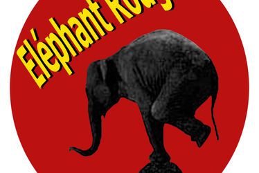 Elephant rouge