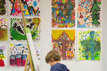 Exposition des travaux des enfants  