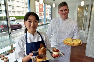 Yoko et Clément proposent une pâtisserie aux saveurs de France et du Japon