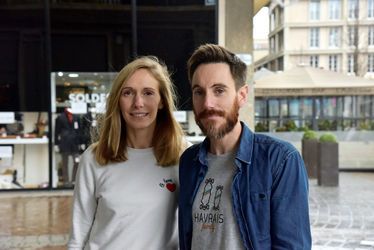 Julie et Sébastien Lestrelin, créateurs de la marque La capsule havraise : "L'envie de valoriser tout ce qui se fait au Havre"