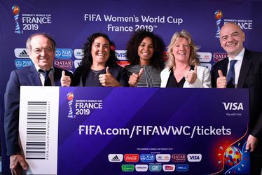 La billetterie pour assister aux matches de la Coupe du Monde Féminine FIFA, France 2019™ officiellement lancée