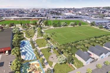 Un nouveau parc sportif paysager dans les Quartiers Sud